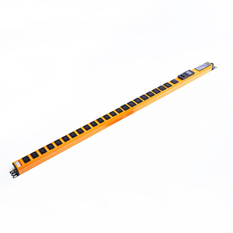 22 خروجی IEC C13 IEC C19 1.5U PDU حفاظت از ولتاژ نصب عمودی با قابلیت تعویض داغ RS485 مجهز به رک PDU