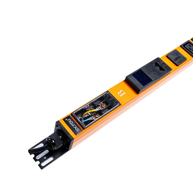 22 خروجی IEC C13 IEC C19 1.5U PDU حفاظت از ولتاژ نصب عمودی با قابلیت تعویض داغ RS485 مجهز به رک PDU