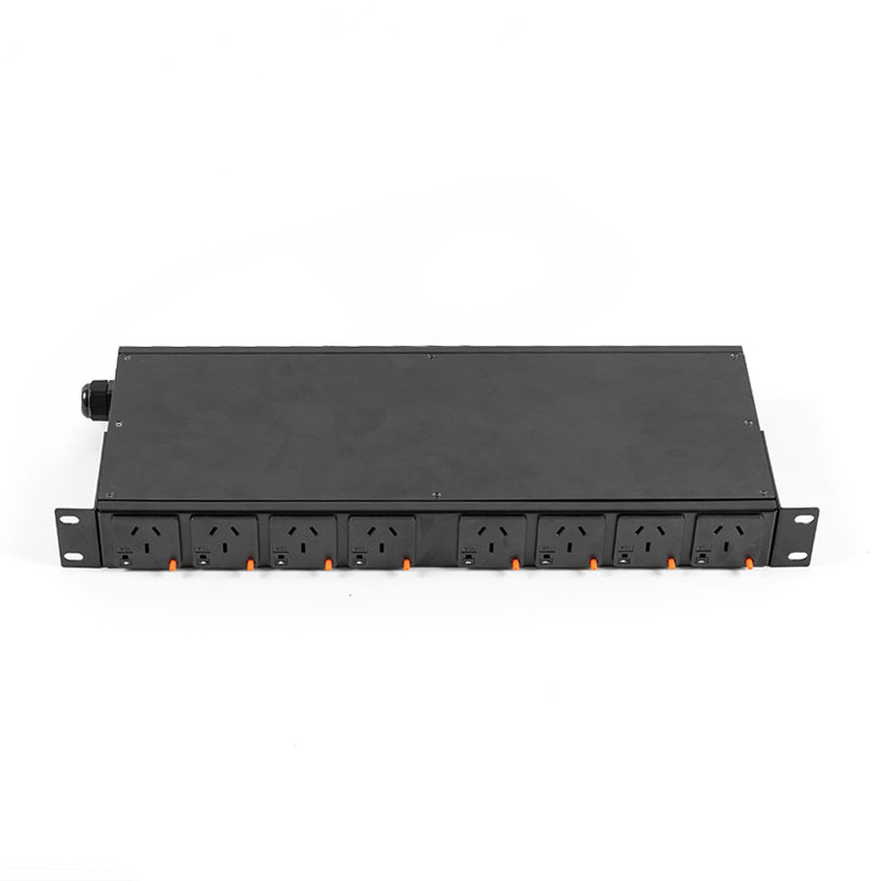 سنسور 8 خروجی افقی TCP/IP بریکر eco Smart Rack Pdu 1U