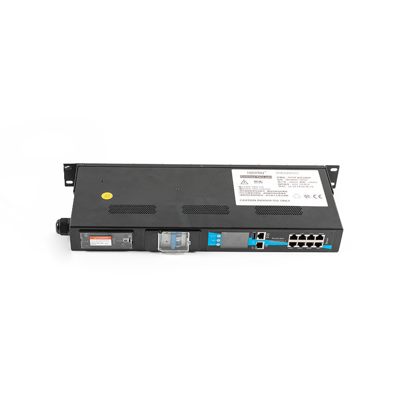 سنسور 8 خروجی افقی TCP/IP بریکر eco Smart Rack Pdu 1U