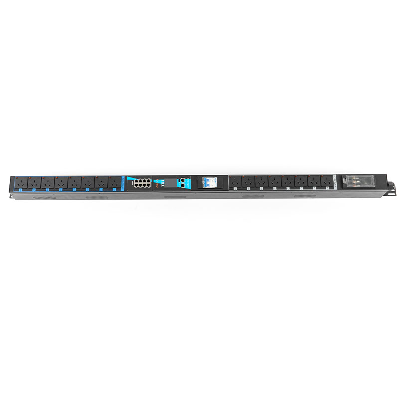 قطع کننده مدار 16 خروجی عمودی سنسور TCP/IP eco Smart Rack Pdu