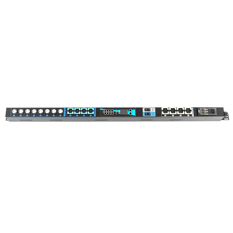 16 خروجی C13 C19 سنسور عمودی TCP/IP ایالات متحده، eco Smart Rack Pdu