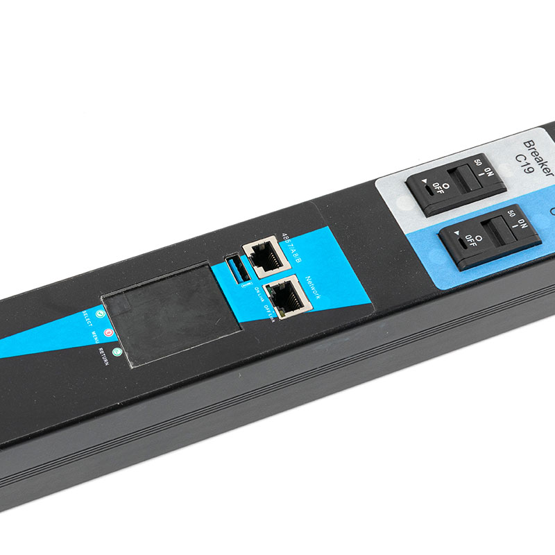 سنسور 20 خروجی C13 C19 عمودی TCP/IP eco Smart Rack Pdu