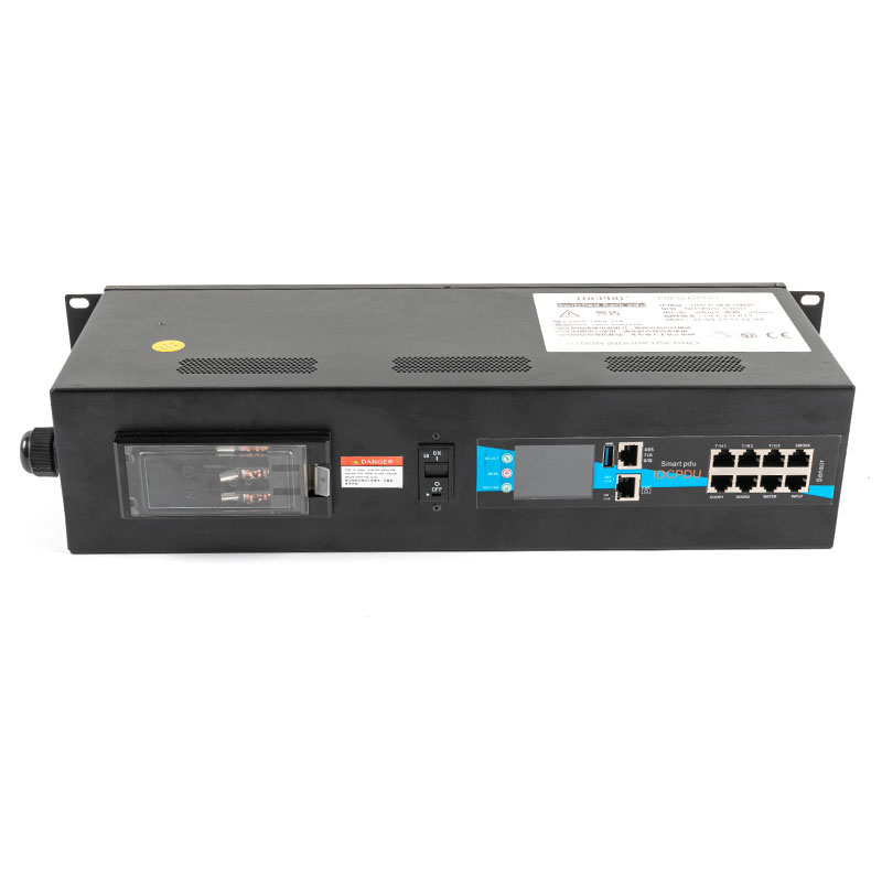 قطع کننده سنسور TCP/IP عمودی 16 خروجی C13 C19 2U eco Smart Rack Pdu