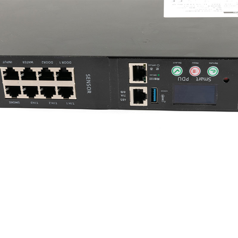 سنسور 10 خروجی C20 عمودی TCP/IP eco Smart Rack Pdu 1U